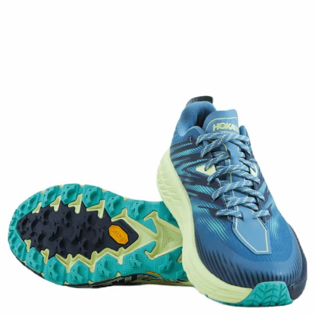 Hoka W speedgoat 4 wide Provincial blue / luminary gre Clearance