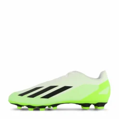 adidas X Crazyfast.4 Flexible Ground Boots Cloud White / Core Black / Lucid Lemon Svart och Vit Best