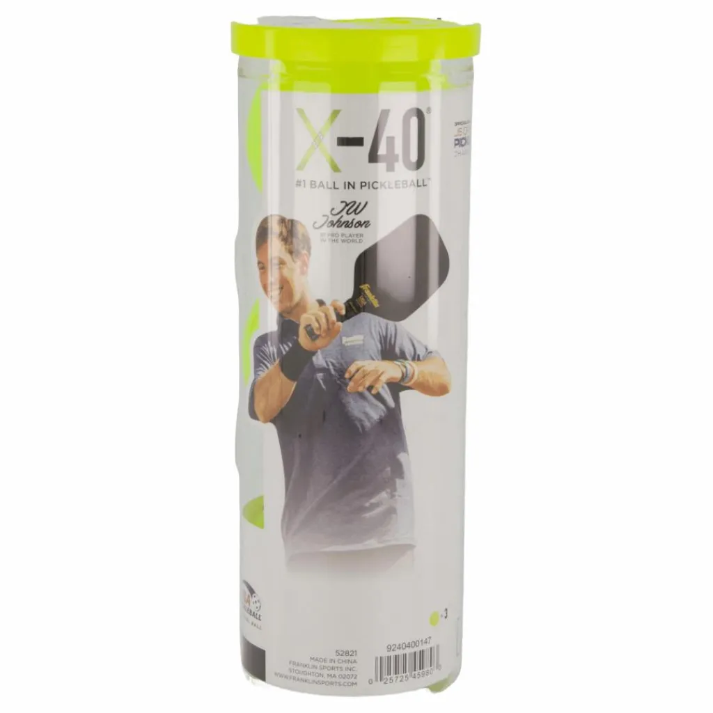 Franklin X-40 Outdoor Pickleball 3 Pck. Optic Vit Best