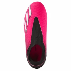 adidas X Speedportal.3 Laceless Firm Ground Boots Team Shock Pink 2 / Zero Metalic / Core Black Svart och Rosa