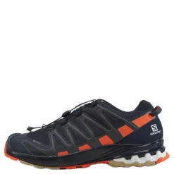 Salomon Xa Pro 3d V8 Gtx Night Sky/red Orang/safari Svart New