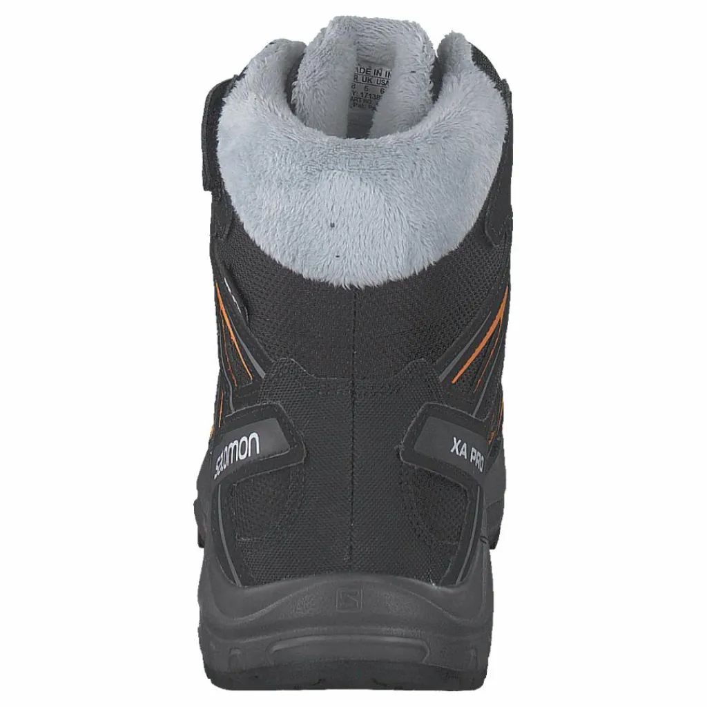 Salomon Xa Pro 3d Winter Ts Cswp J Black/magnet/tangelo Grå Online