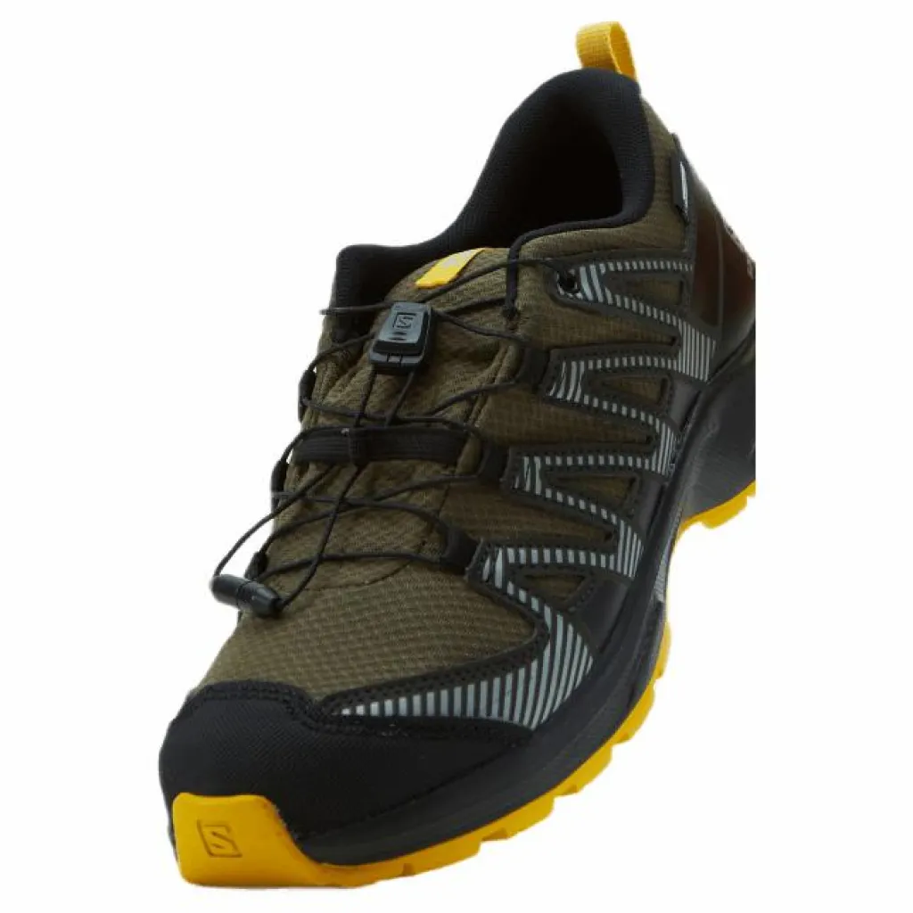 Salomon Xa Pro V8 Cswp J Olive Night/black/sulphur Clearance