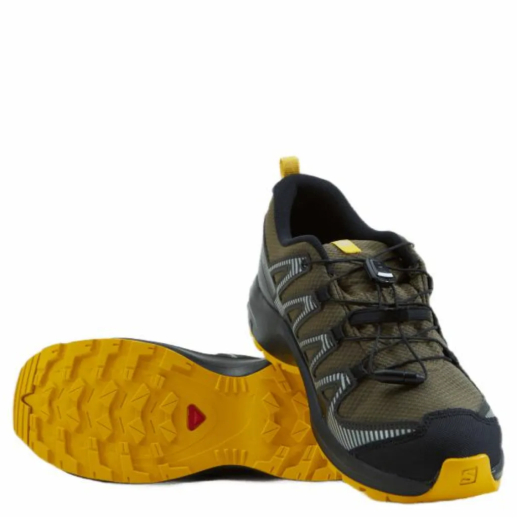 Salomon Xa Pro V8 Cswp J Olive Night/black/sulphur Clearance