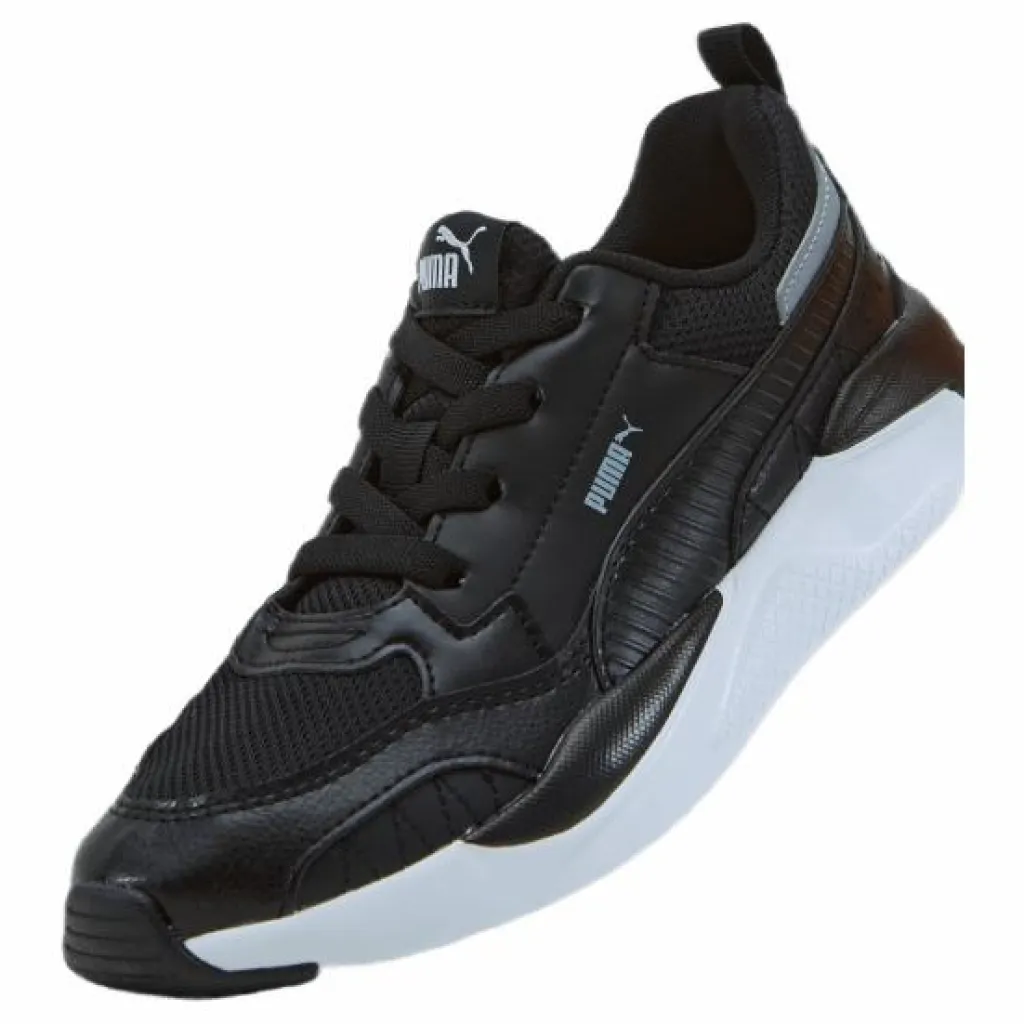 Puma X-ray 2 Square Ac Ps Black- Black- Sil Svart New