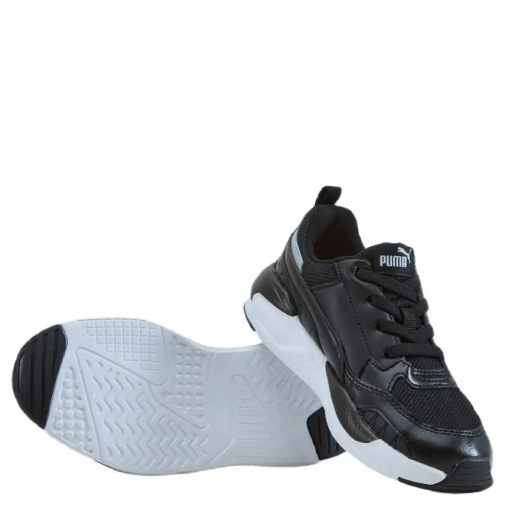 Puma X-ray 2 Square Ac Ps Black- Black- Sil Svart New