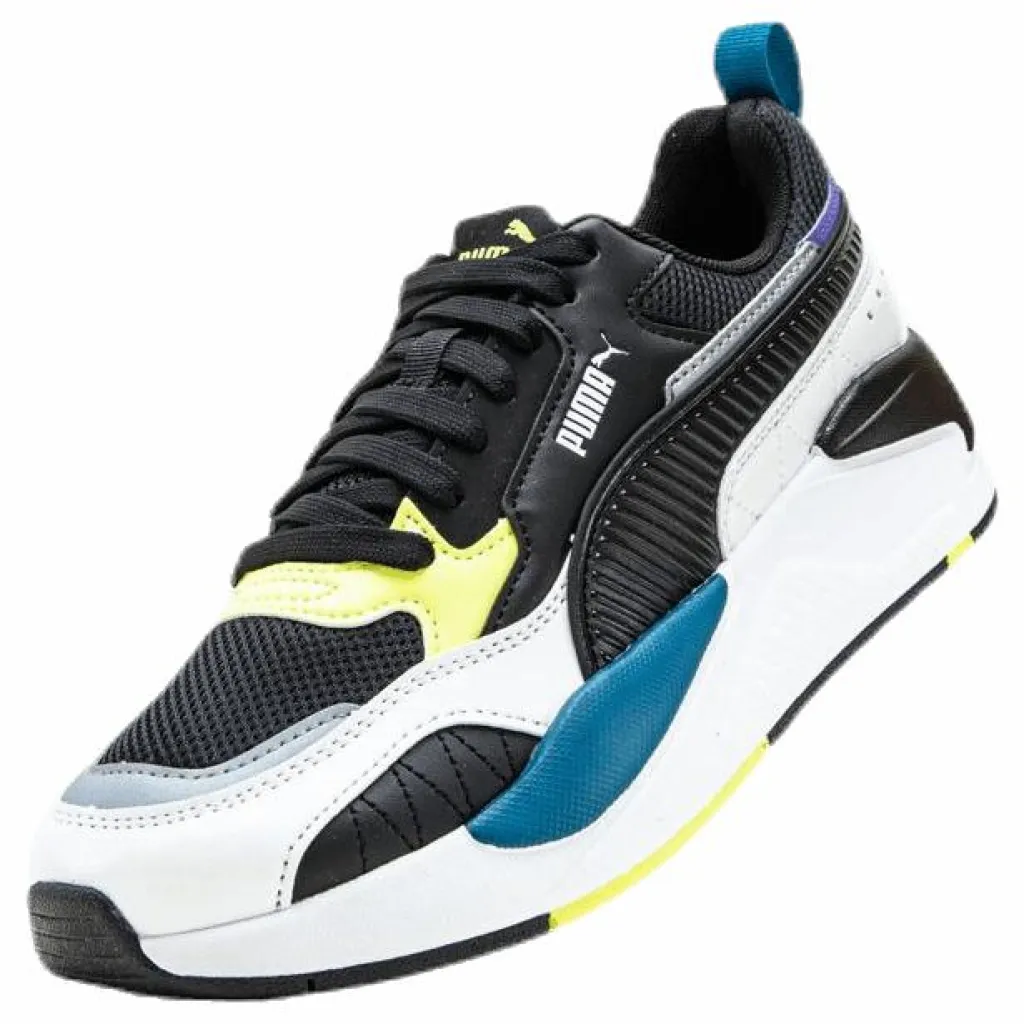 Puma X-Ray 2 Square Junior Blue/Black Flerfärgad