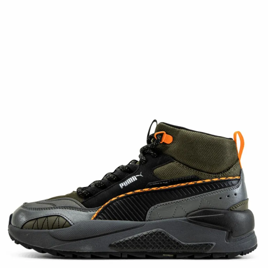 Puma X-Ray 2 Square Mid Wtr Black Svart Discount