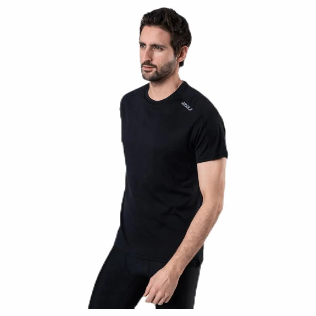 2XU XVENT G2 SS Tee Black/Silver Svart och Silver Discount