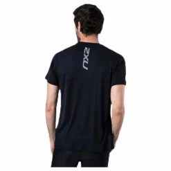 2XU XVENT G2 SS Tee Black/Silver Svart och Silver Discount