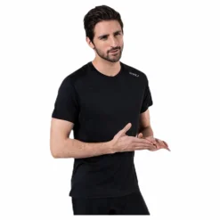 2XU XVENT G2 SS Tee Black/Silver Svart och Silver Discount