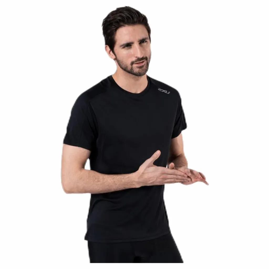 2XU XVENT G2 SS Tee Black/Silver Svart och Silver Discount