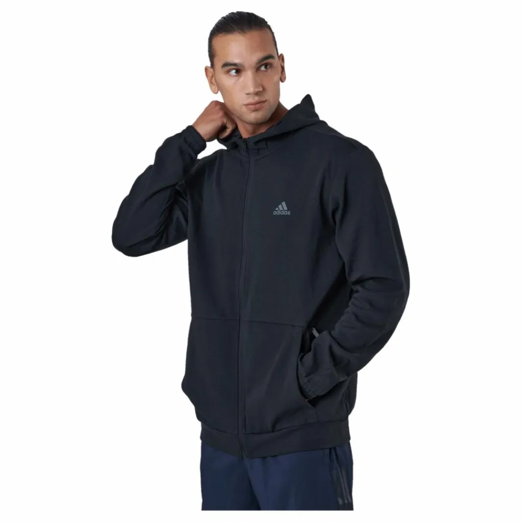 adidas Yo Fz Hood Black/gresix Blå New