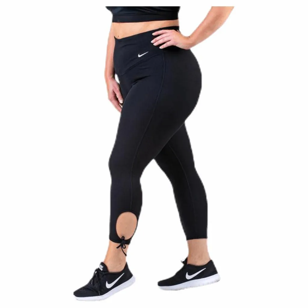Nike Yoga Collection 7/8 Tight Plus White/Black Svart