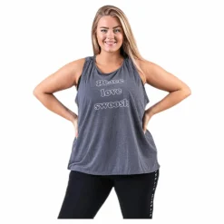 Nike Yoga Collection Tank GRX Plus White/Black Grå