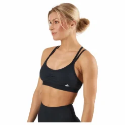 Yoga Essentials Light-Support Bra Black*adidas Outlet