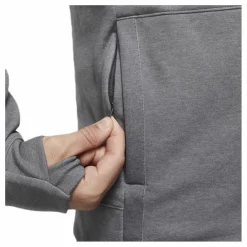 Nike Yoga Full-Zip Hoodie Black/Grey Grå Discount