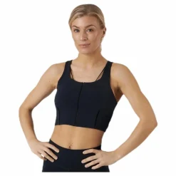 Nike Yoga Luxe Crop Tank Black Svart New