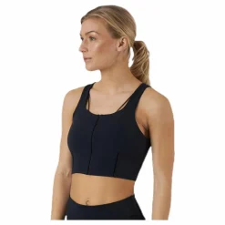 Nike Yoga Luxe Crop Tank Black Svart New