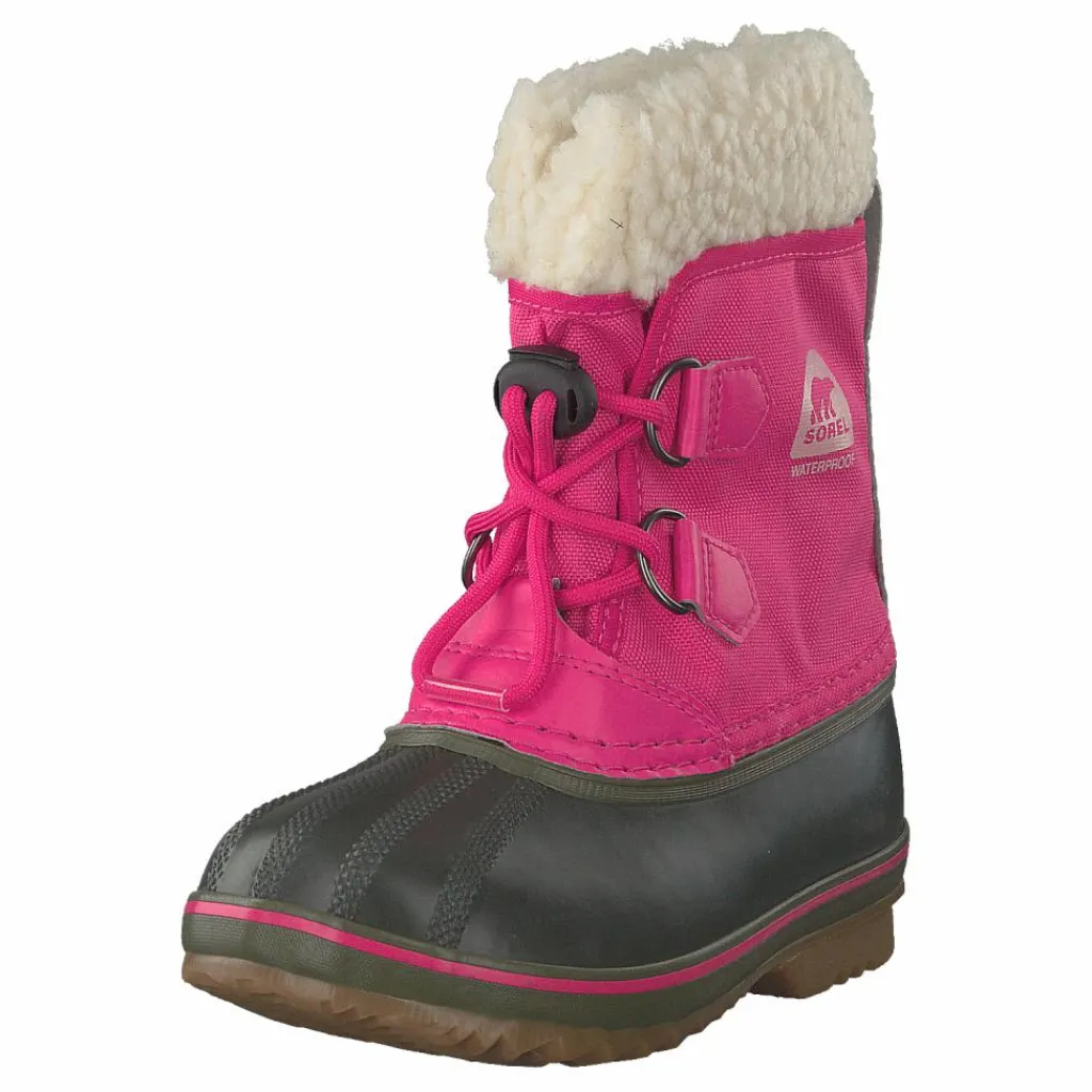 Sorel Yoot Pac Nylon 693, Ultra Pink, Alpine Tundra Grå och Rosa Discount