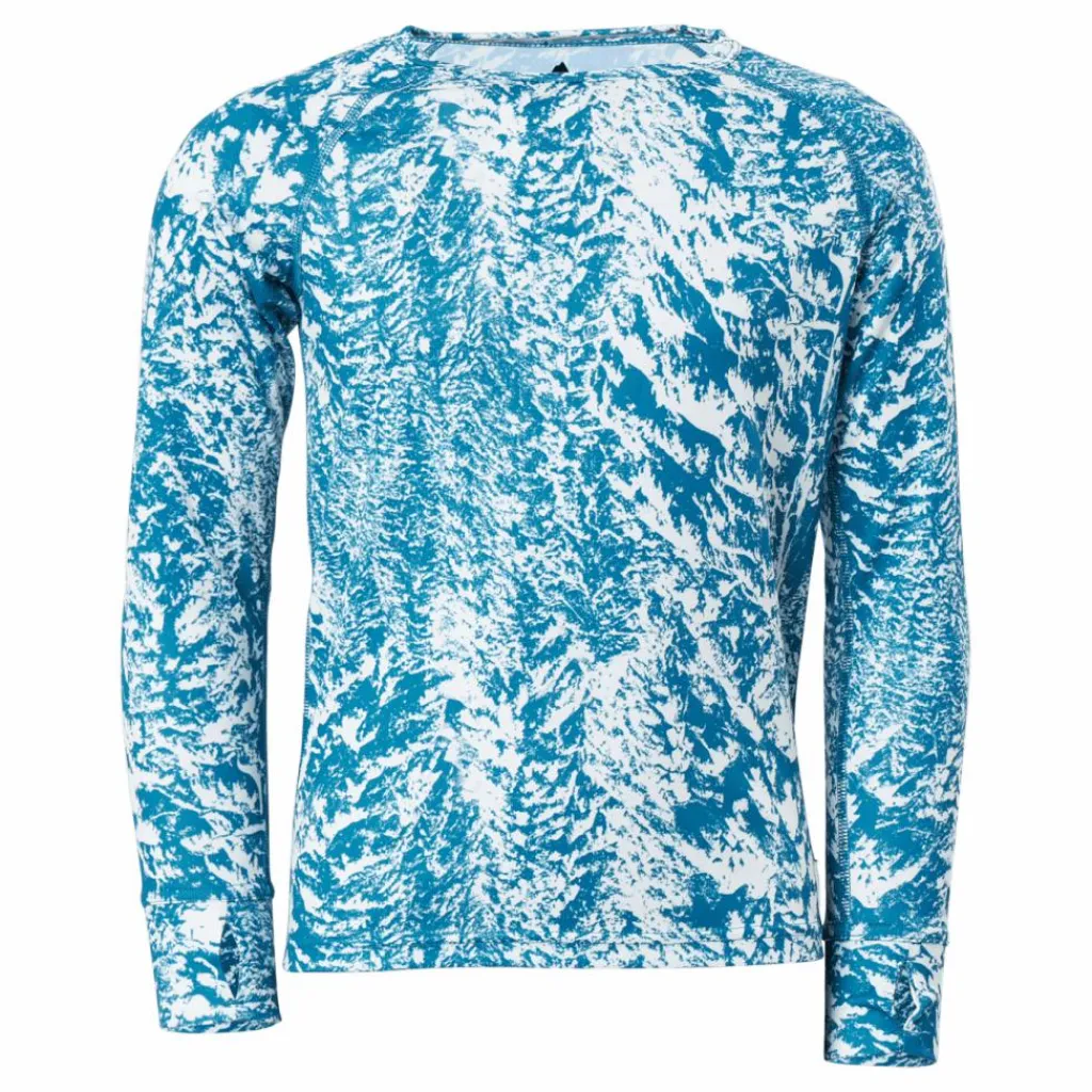 Burton Youth 1st Layer Set Blue Blotto Trees Flerfärgad Clearance