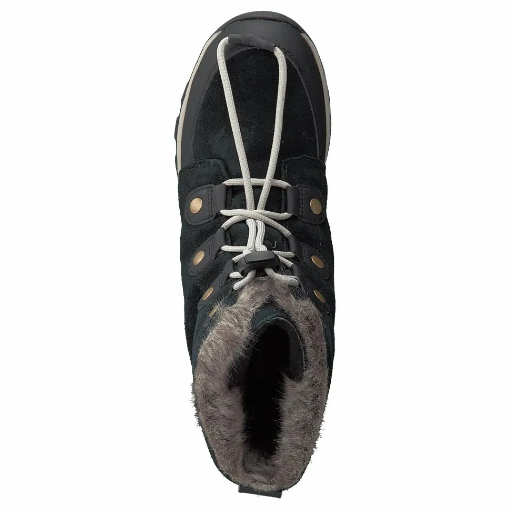 Youth Whitney Suede 010, Black, Dark Stone*Sorel Discount