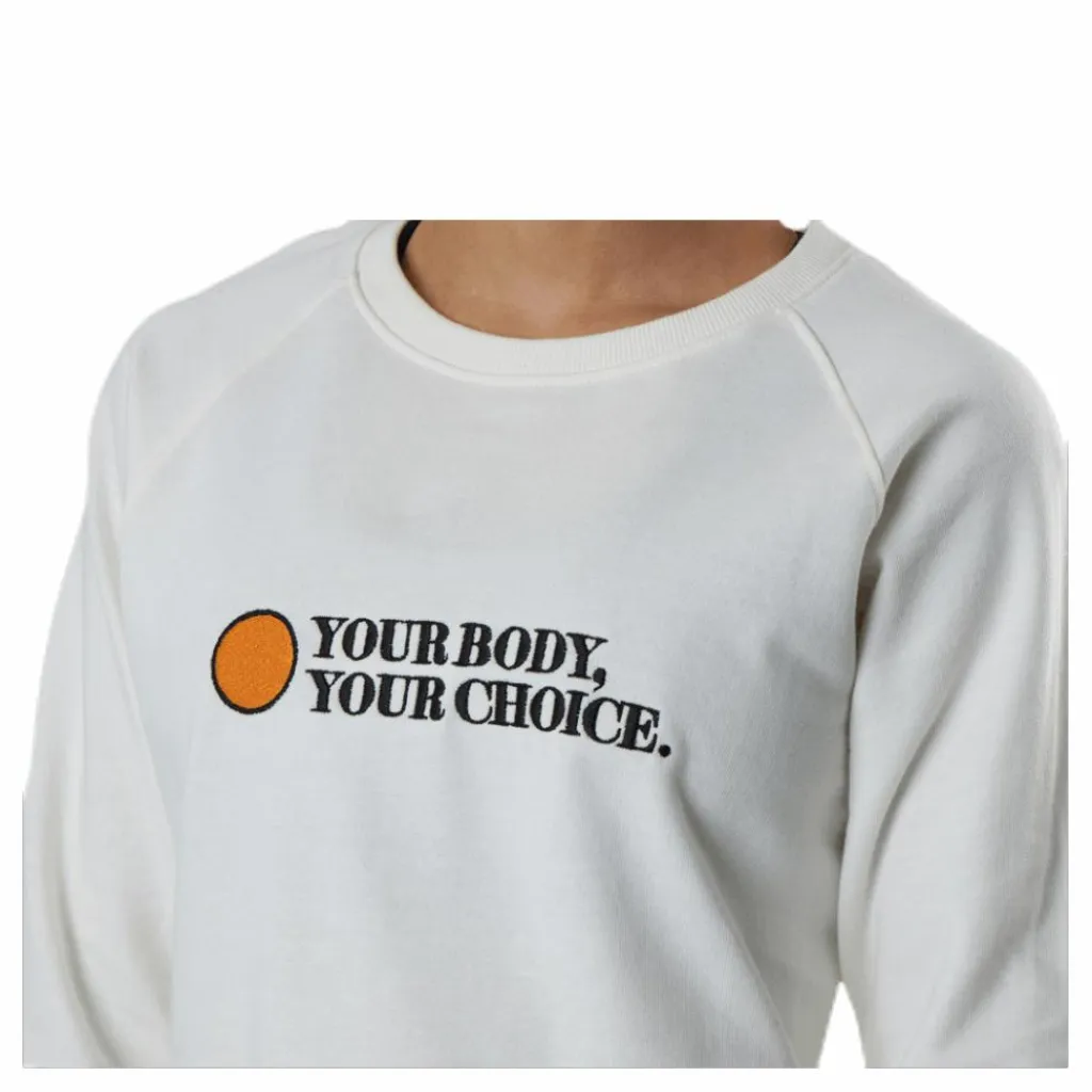 Ystad Raglan Your Body White*Dedicated Hot