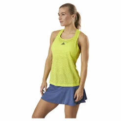 adidas Tennis Y-Tank Primeblue Heat Yellow Gul