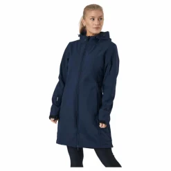 Zadie W Long Softshell Jacket Navy Blazer*Whistler Sale