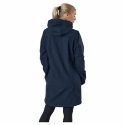 Zadie W Long Softshell Jacket Navy Blazer*Whistler Sale