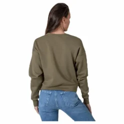 Ziggy L/S O-Neck Box Swt Green*Only Hot