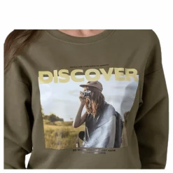 Ziggy L/S O-Neck Box Swt Green*Only Hot