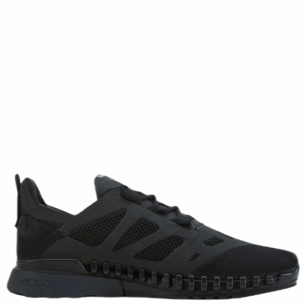 ECCO Zipflex Low Tex Black Svart New