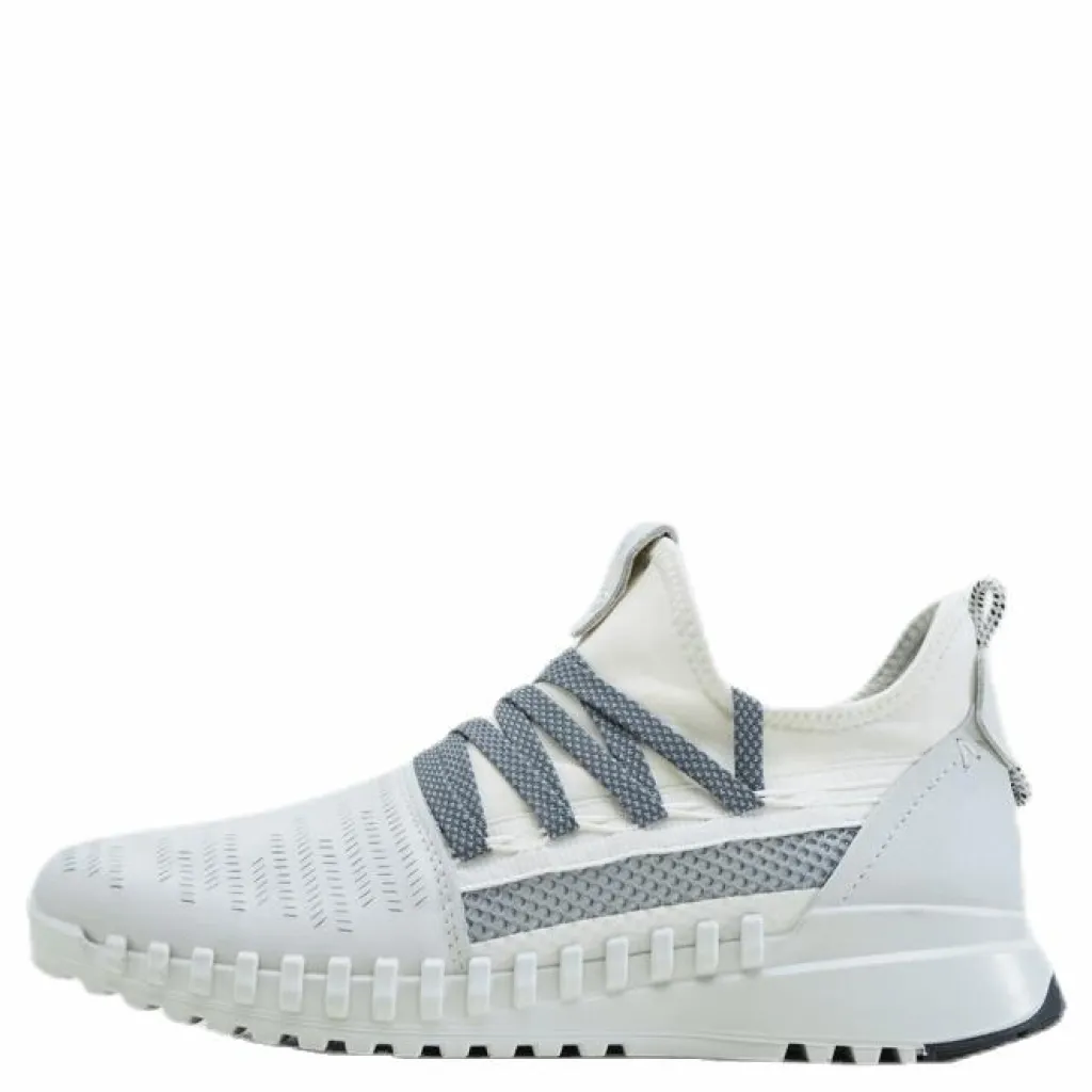 ECCO Zipflex Low White Vit Clearance