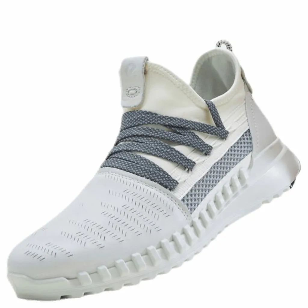 ECCO Zipflex Low White Vit Clearance