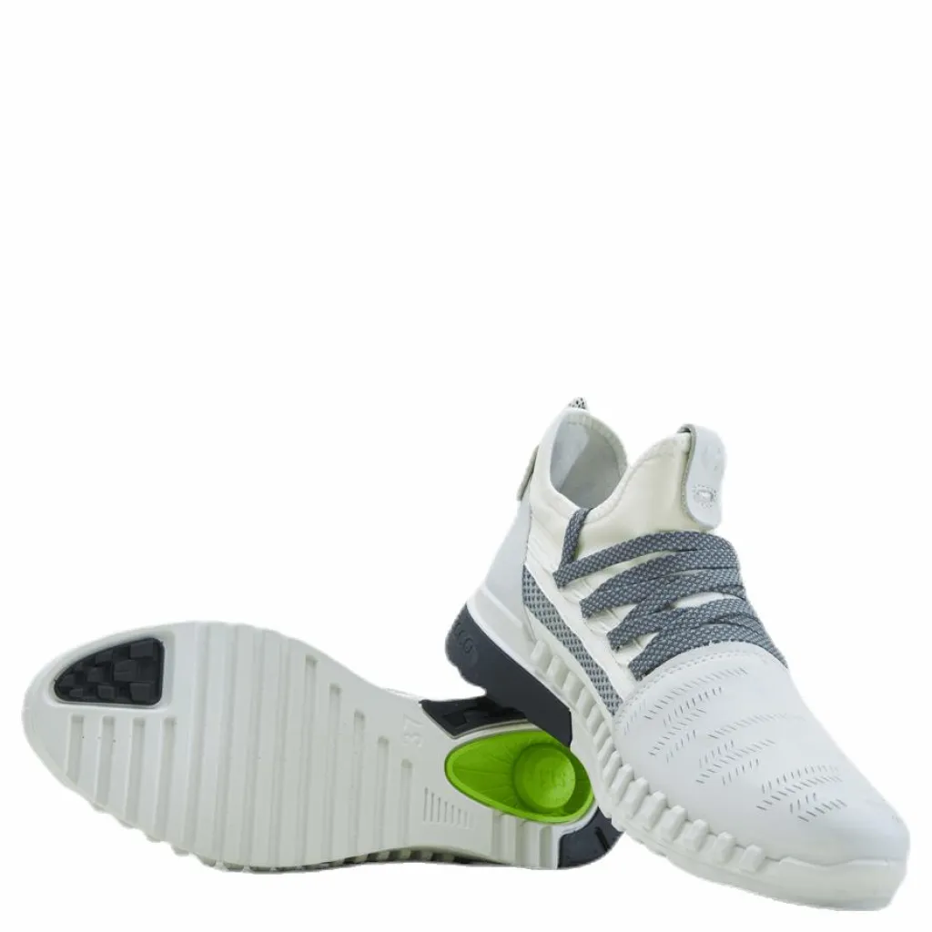 ECCO Zipflex Low White Vit Clearance