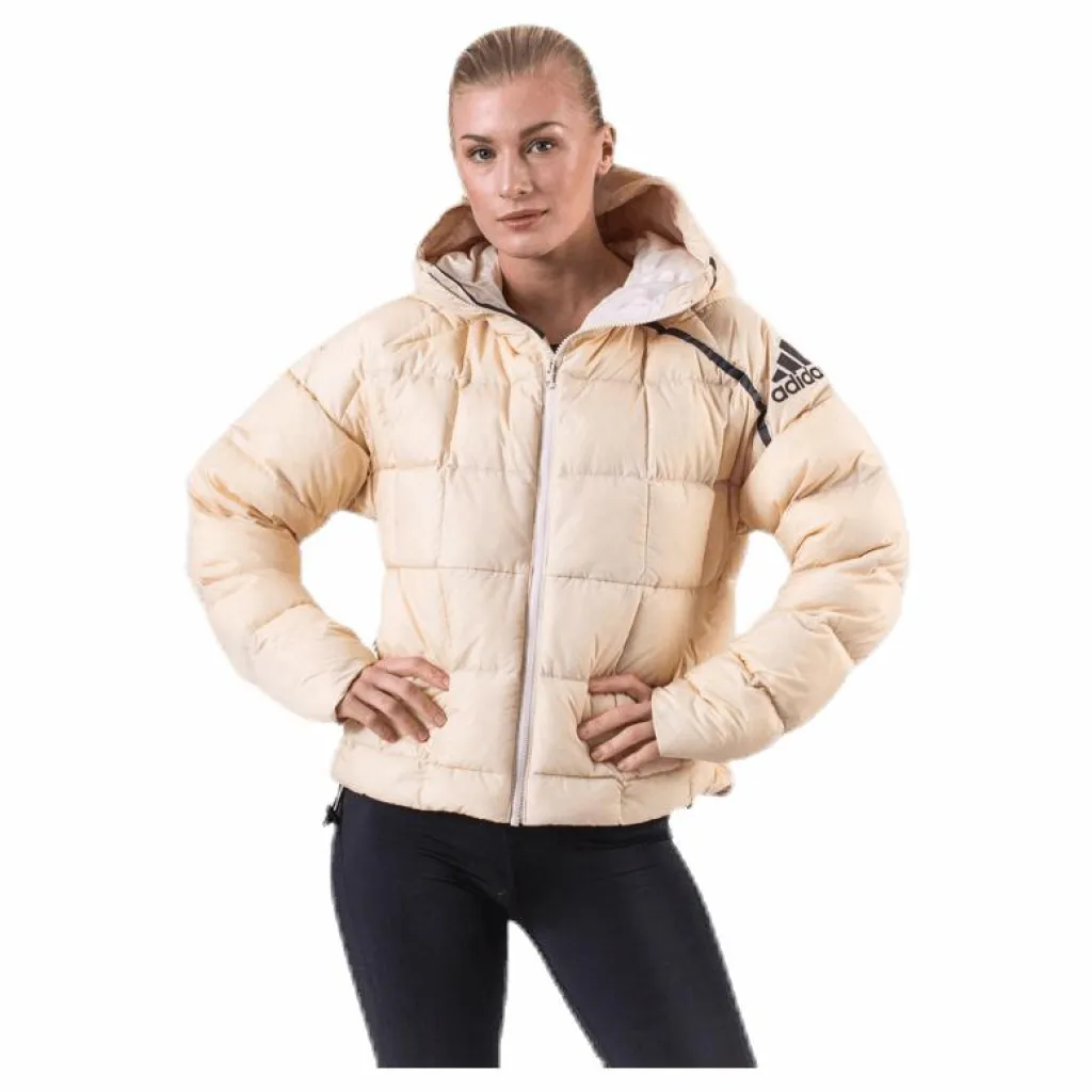 adidas ZNE Down Jkt Pink Beige Online