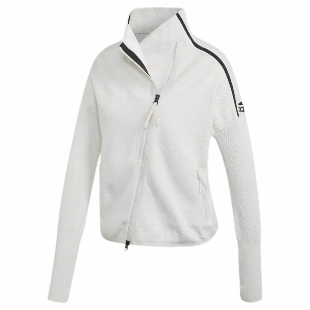 adidas ZNE HTR Primeknit Jacket White Vit