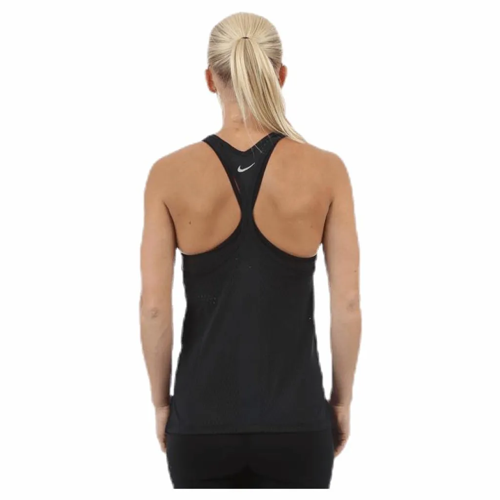 Nike Zonal Aeroswift Tank Black Svart New