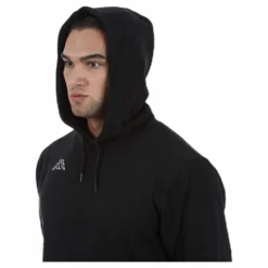 Kappa Zyllow Sweat Hood Black Svart Best
